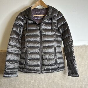 Andrew Marc  Premium Down Puffer Jacket Womens XS packable Lightweight